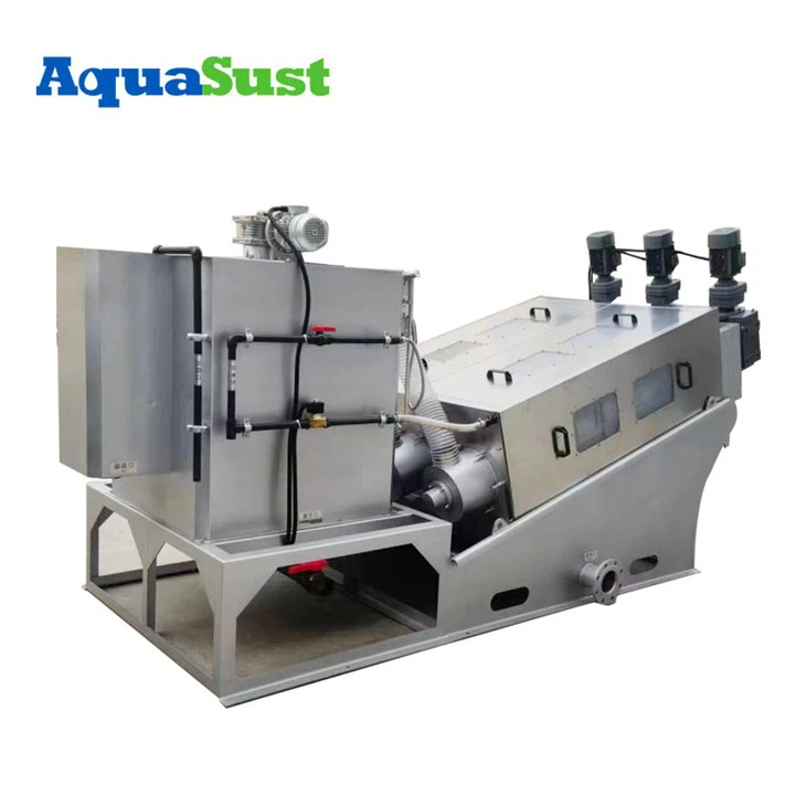 dewatering screw press machine